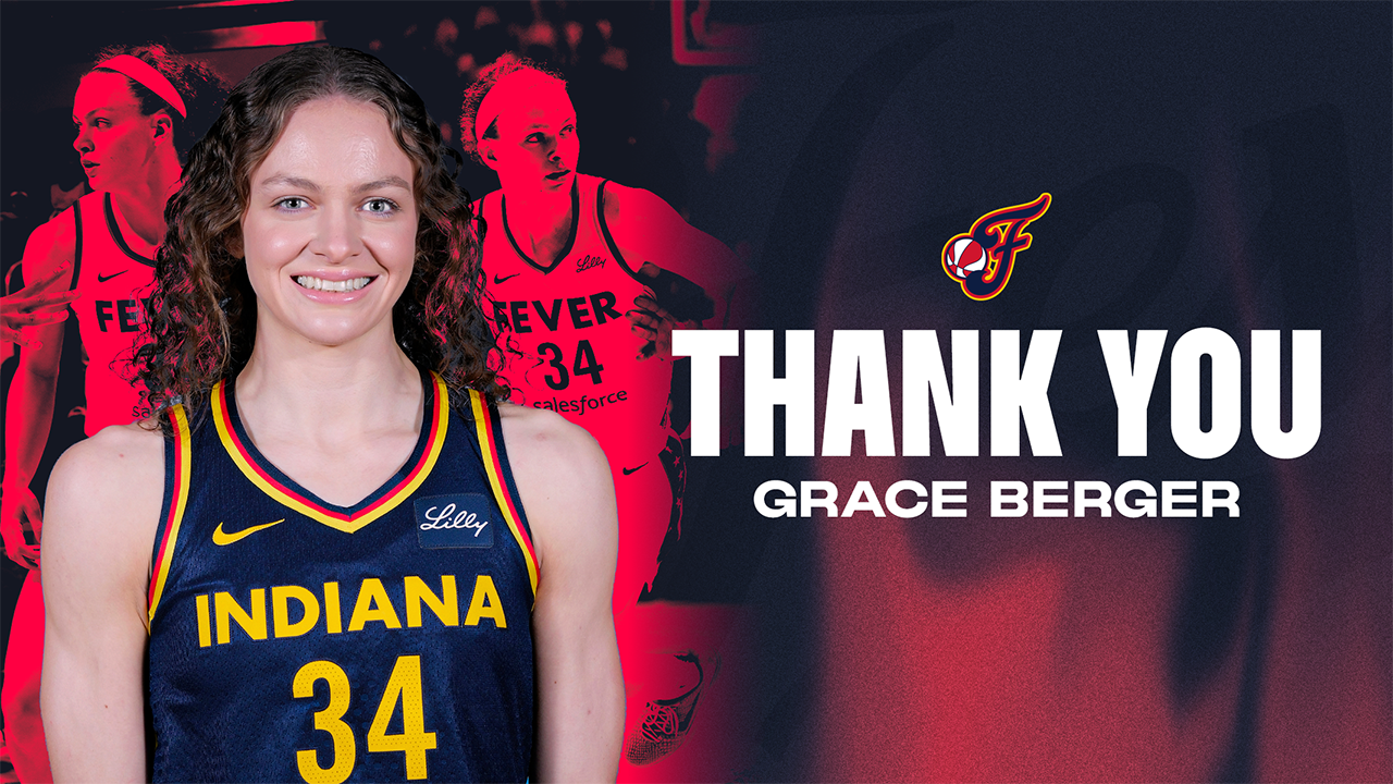Indiana Fever Waive Guard Grace Berger